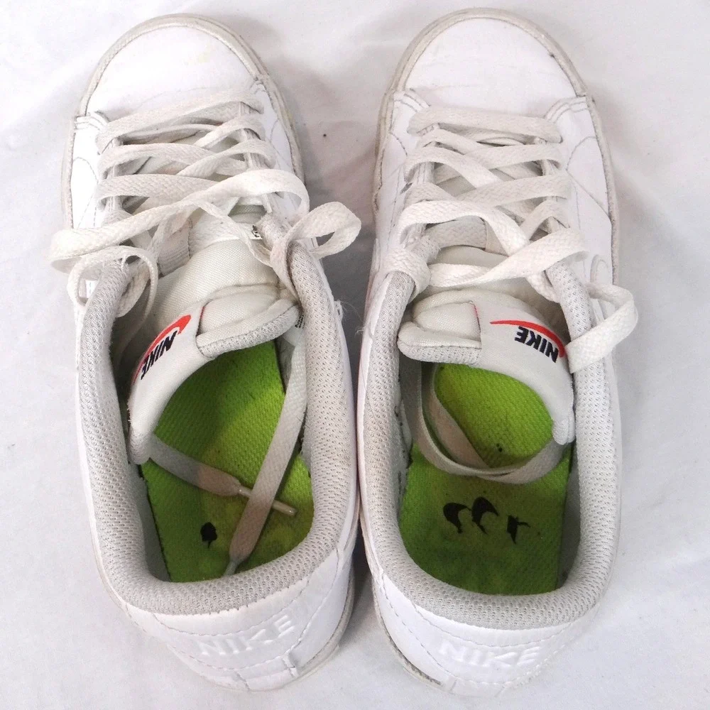 Nike Sport‎ Shoes DH3161 101 White Lace Up Sneakers Youth Size 6.5